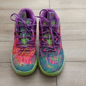 Puma Men's Sneakers in Purple and Green